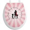 Super Mom Toilet Seat Decal (Personalized)
