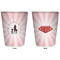 Super Mom Trash Can White - Front and Back - Apvl