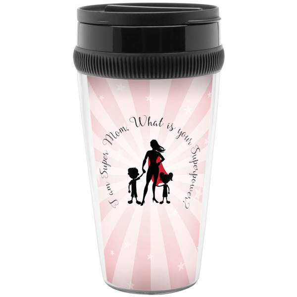 Custom Super Mom Acrylic Travel Mug without Handle