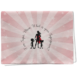 Super Mom Kitchen Towel - Waffle Weave