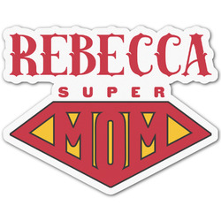 Super Mom Graphic Decal - Custom Sizes