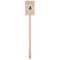 Super Mom Wooden 6.25" Stir Stick - Rectangular - Single Stick