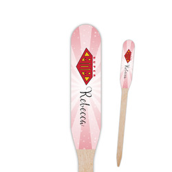 Super Mom Paddle Wooden Food Picks - Double Sided