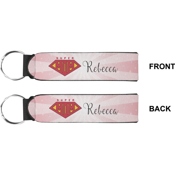 Super Mom Wristlet (Front + Back)