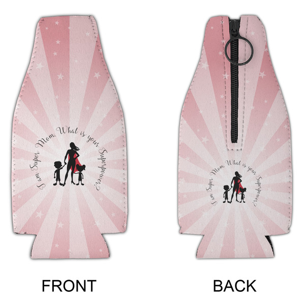 Super Mom Zipper Bottle Cooler - APPROVAL