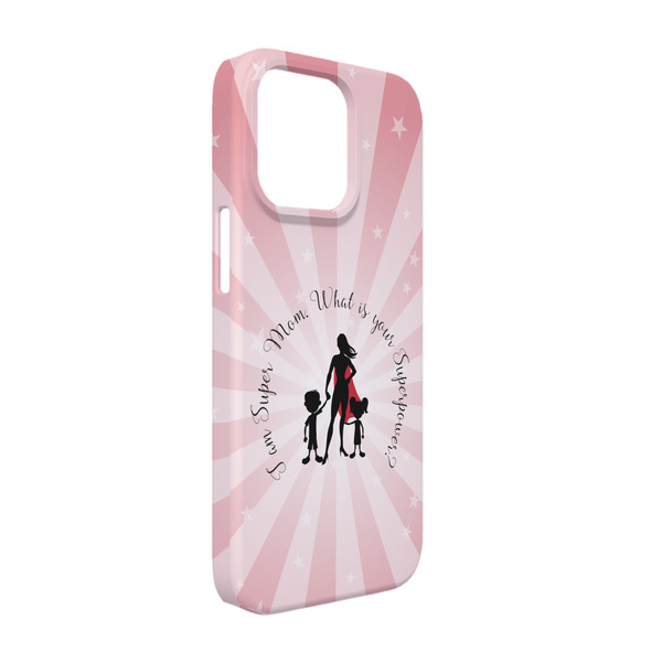 Custom Super Mom iPhone Case - Plastic - iPhone 13 Pro