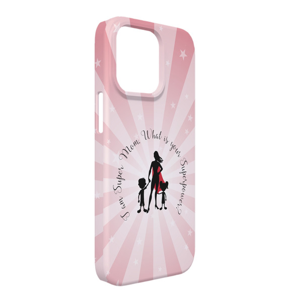Custom Super Mom iPhone Case - Plastic - iPhone 13 Pro Max