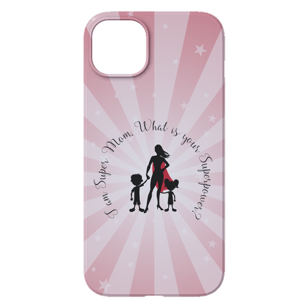 Super Mom iPhone 14 Plus Case - Back