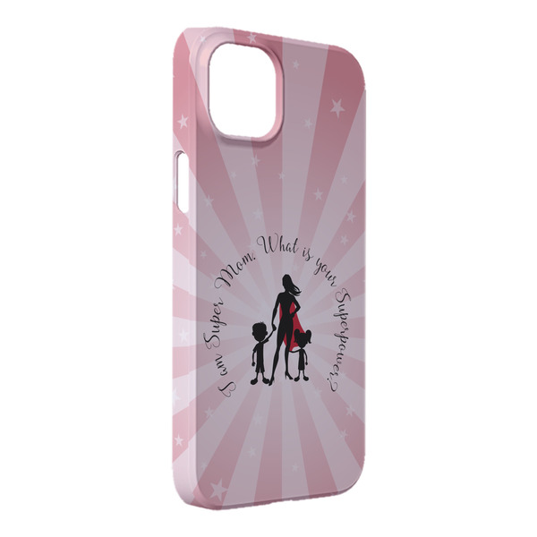 Custom Super Mom iPhone Case - Plastic - iPhone 14 Pro Max