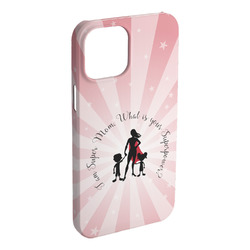 Super Mom iPhone Case - Plastic