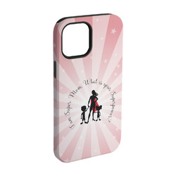 Super Mom iPhone Case - Rubber Lined - iPhone 15 Pro