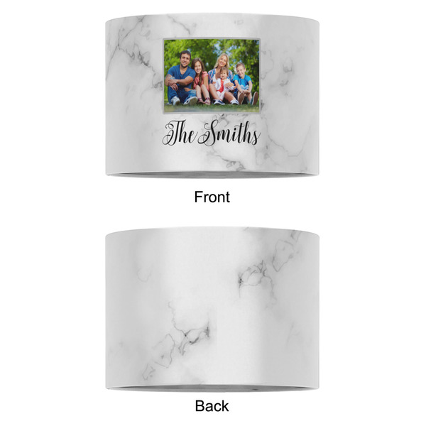 Family Photo and Name 12" Drum Lampshade - APPROVAL (Fabric)