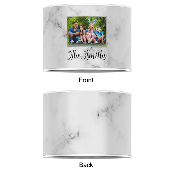 Family Photo and Name 12" Drum Lampshade - APPROVAL (Poly Film)