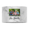Family Photo and Name 12" Drum Lampshade - FRONT (Fabric)