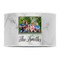 Family Photo and Name 12" Drum Lampshade - FRONT (Poly Film)