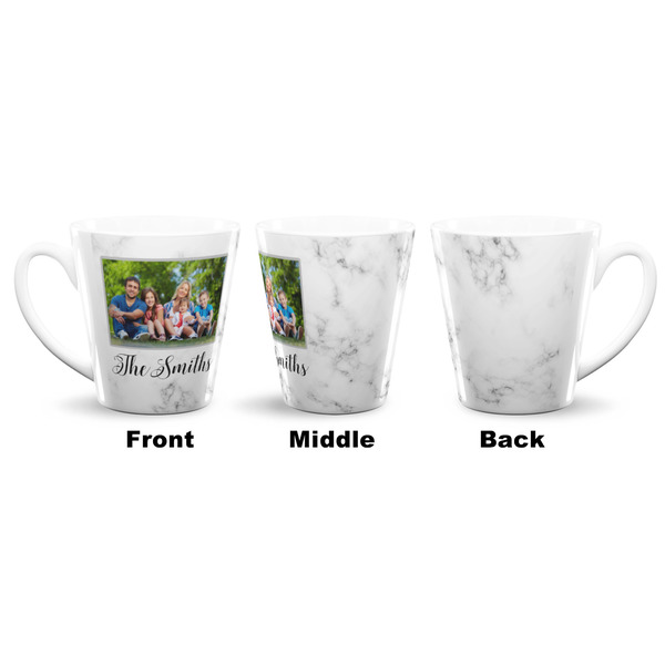 Family Photo and Name 12 Oz Latte Mug - Approval
