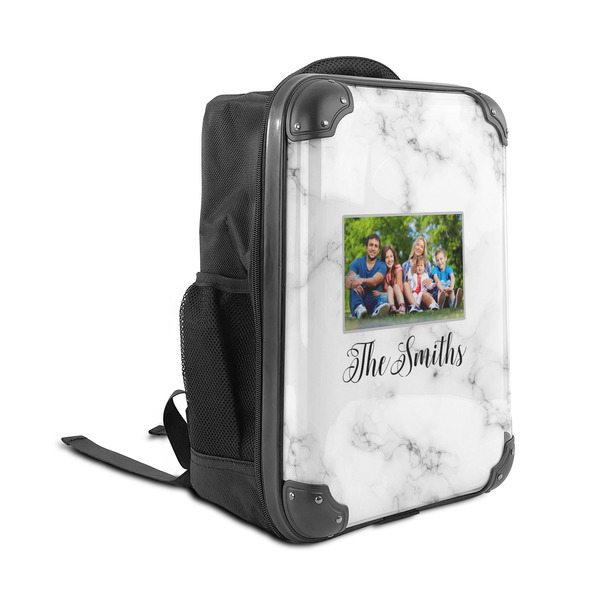 Family Photo and Name 15" Backpack - ANGLE VIEW