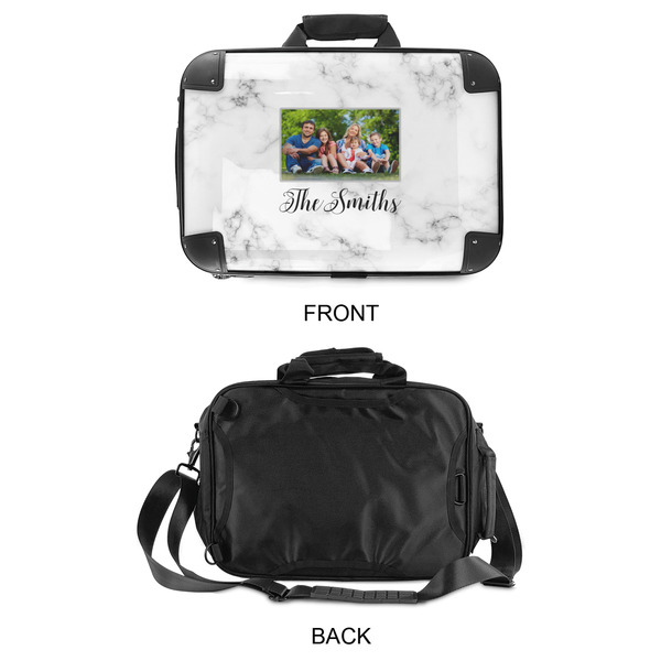 Family Photo and Name 15" Hard Shell Briefcase - APPROVAL