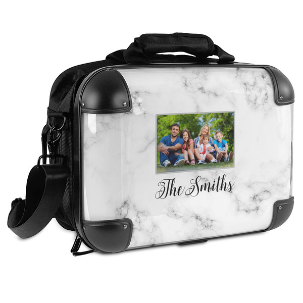 Custom Family Photo and Name Hard Shell Briefcase