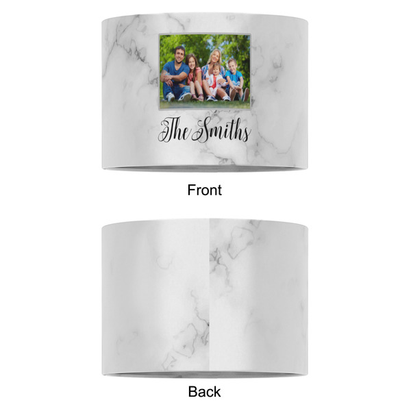 Family Photo and Name 16" Drum Lampshade - Approval (Fabric)