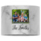 Family Photo and Name 16" Drum Lampshade - Front (Fabric)