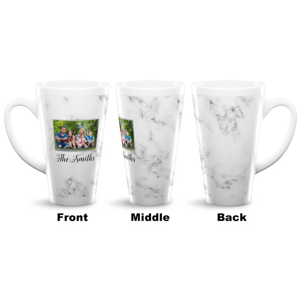 Family Photo and Name 16 Oz Latte Mug - Approval