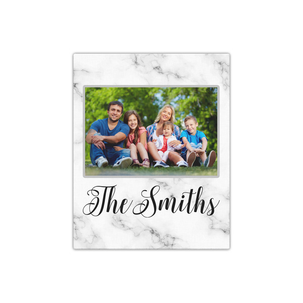 Family Photo and Name 16x20 - Canvas Print - Front View