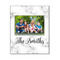 Family Photo and Name 16x20 Wood Print - Front View