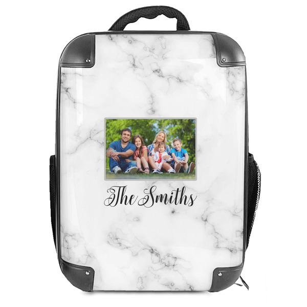 Custom Family Photo and Name Hard Shell Backpack
