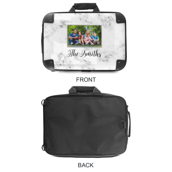 Family Photo and Name 18" Laptop Briefcase - APPROVAL