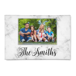 Family Photo and Name Indoor Area Rug - 2' x 3'