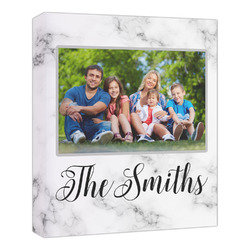 Family Photo and Name Canvas Print - 20" x 24"