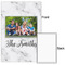 Family Photo and Name 20x30 - Matte Poster - Front & Back