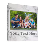 Family Photo and Name 3-Ring Binder - Full Wrap - 1"