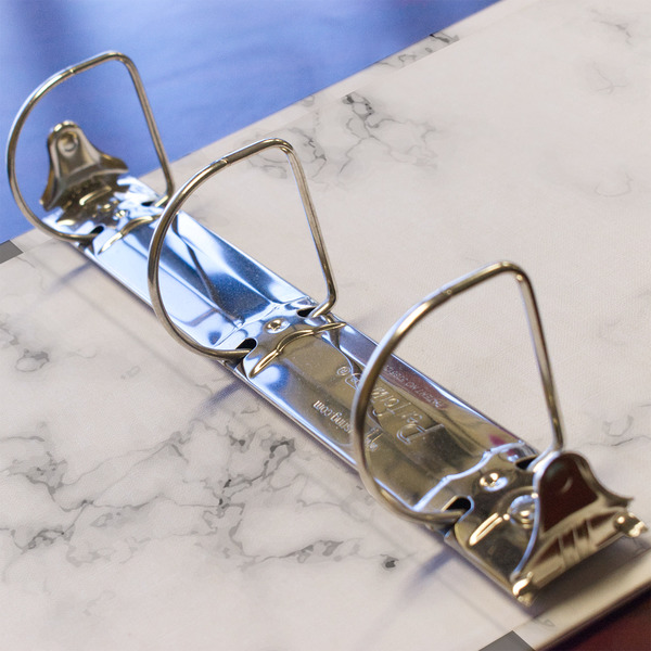 Family Photo and Name 3 Ring Binders - Full Wrap - 2" - Detail