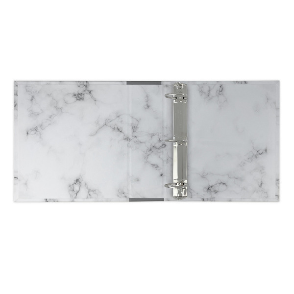 Family Photo and Name 3 Ring Binders - Full Wrap - 2" - Open Inside