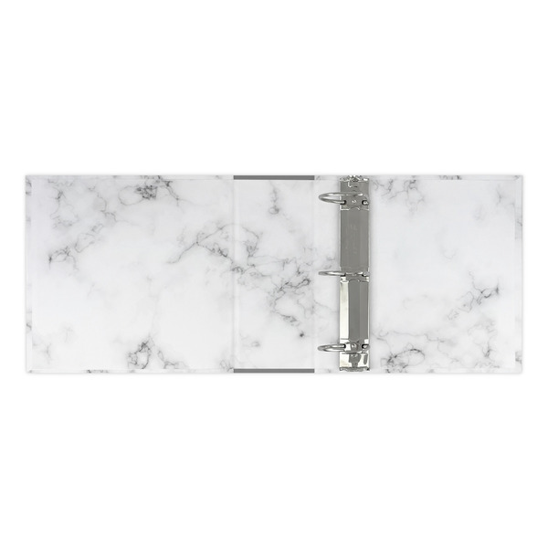 Family Photo and Name 3 Ring Binders - Full Wrap - 3" - Open Inside