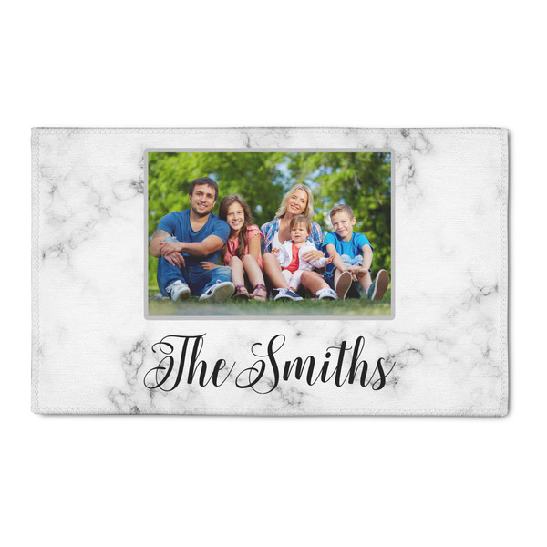 Custom Family Photo and Name Indoor Area Rug - 3' x 5'