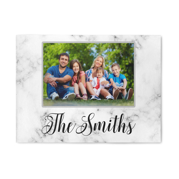 Custom Family Photo and Name Patio Rug - 5' x 7'