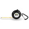 Family Photo and Name 6ft Pocket Tape Measure w/ Carabiner Hook - Front