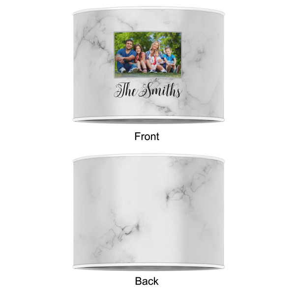 Family Photo and Name 8" Drum Lampshade - APPROVAL (Poly Film)