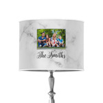 Family Photo and Name 8" Drum Lamp Shade - Poly-film