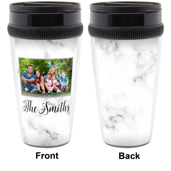 Family Photo and Name Acrylic Travel Mug - Without Handle - Approval