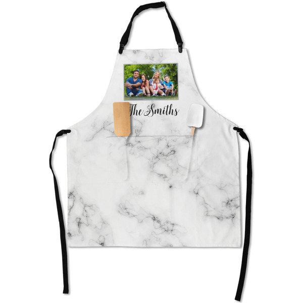 Custom Family Photo and Name Apron With Pockets