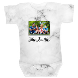 Family Photo and Name Baby Bodysuit