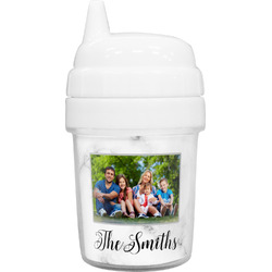 Family Photo and Name Baby Sippy Cup