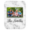 Family Photo and Name Baby Swaddling Blanket