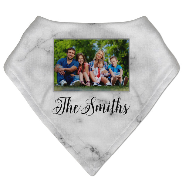 Custom Family Photo and Name Bandana Bib