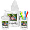 Family Photo and Name Bathroom Accessories Set