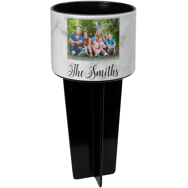 Family Photo and Name Beach Spiker - Black - Approval